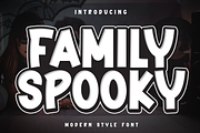 Family Spooky | Script Font, a Script Font by Scratchones (Thumbnail 1 of 8)