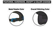 Dad Cap Tech Pack Flat Mockup, a Hat Mockup by Infinity Mockups (Thumbnail 5 of 8)
