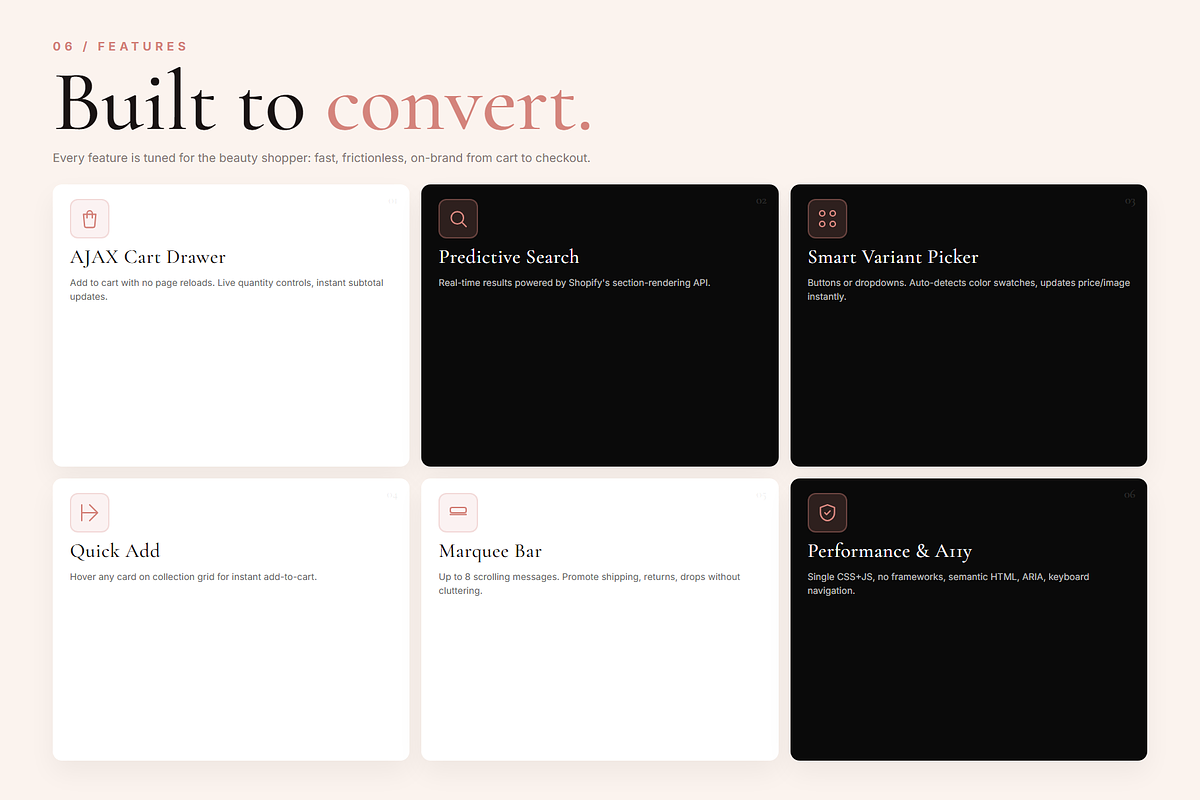 Lumora Shopify Theme, a Shopify Template by Ibnul Jaif Farabi (Photo 6 of 8)