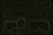 Moire: Backgrounds & Mesh Overlays, a Texture Graphic by Anastasiia VNSK (Thumbnail 17 of 20)