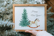 Watercolor Christmas Nutcracker Set, a Seasonal Illustration by SvetaArtStore (Thumbnail 2 of 9)