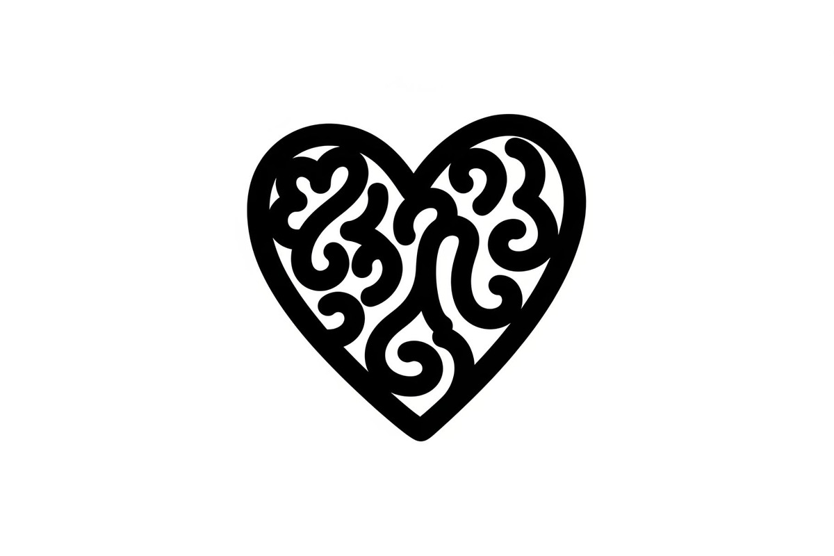 Hand Drawn Heart Doodle Vector Bundl, an Illustration by Creativeshirt (Photo 5 of 48)