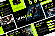 Healfixs Gym Keynote Presentation, a Presentation Template by Kren Studio (Thumbnail 5 of 8)