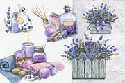 Lavender Spa Watercolor Set, an Illustration by NATASHA CHU (Thumbnail 8 of 19)