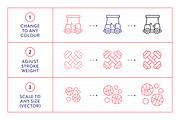 Sport Line Icons, an Outline Icon by Made by Made (Thumbnail 3 of 7)