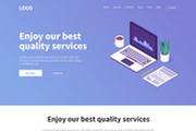 IT Services and Solution Theme, a Landing Page Template by zeeshanriaz55 (Thumbnail 2 of 2)