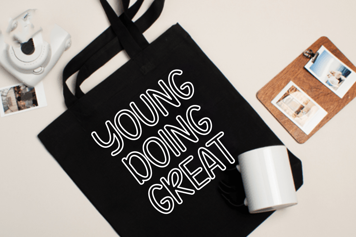 Summer Outline, a Sans Serif Font by FreshTypeINK (Photo 4 of 8)