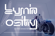 Allowing Mistakes - Futuristic Font, a Sans Serif Font by 177Studio (Thumbnail 4 of 8)