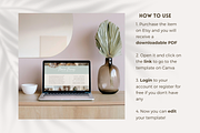 Photographer Media Kit Green Beige, a Resume Template by Golden Horizons Studio (Thumbnail 4 of 9)