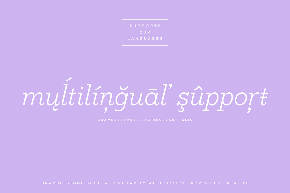 Bramblestone Slab Serif Font Family, a Slab Serif Font by Up Up Creative (Photo 9 of 15)