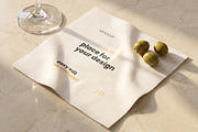 Napkin Mockups Collection, an Advertising Mockup by Luuqas Design (Thumbnail 6 of 8)