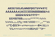 Tony's Trees - A Fun Forest Font!, a Sans Serif Font by Komet & Flicker (Thumbnail 14 of 14)