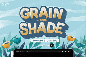 Grain & Shade Procreate Brush Set