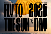 Skybold - Condensed Font, a Sans Serif Font by limitype (Thumbnail 6 of 12)