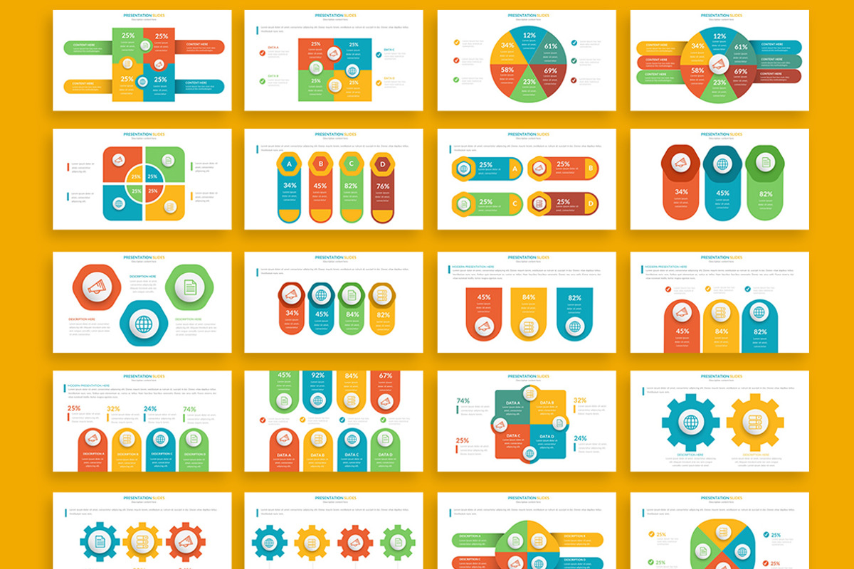 Big Infographics Powerpoint, a Presentation Template by Graphicgo (Photo 11 of 16)