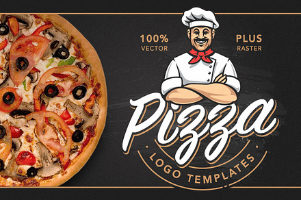 Pizza Logo Templates