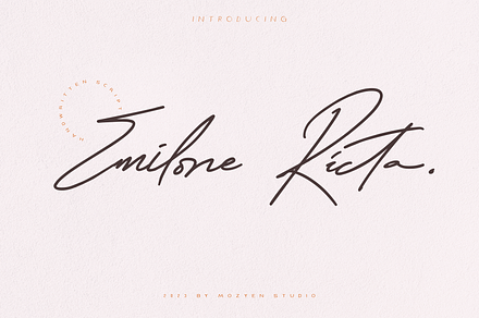 Emilone Ricta | Handwritten