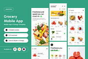 Online Grocery Mobile App UI, an App Template by twinstd (Thumbnail 1 of 5)