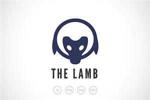 The Lamb Logo Template