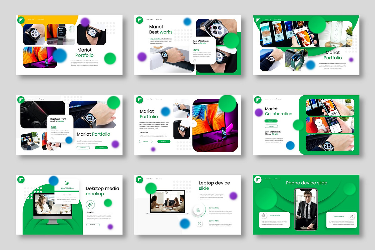 Mariot – Business Keynote Template, a Presentation Template by Dens Creative Studio (Photo 4 of 6)