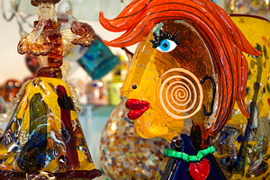 Murano glass artworks, an Arts & Entertainment Photo by BOOCYS