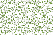Seamless Floral Vector Patterns Set, a Pattern Graphic by Studio Indigo (Thumbnail 4 of 9)
