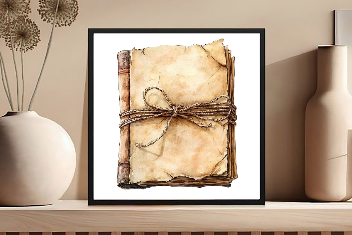 Vintage Books Clipart, an Illustration by DreamCafeArt (Photo 7 of 9)