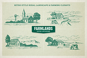 Farmlands Vector Illustrations, a Marketing Template by g design (Thumbnail 2 of 3)