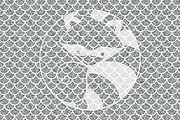 Seamless Glitter Patterns #2 Silver, a Pattern Graphic by RaccoonGirl Design (Thumbnail 2 of 3)
