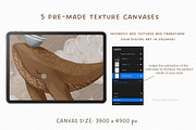 Oil Art - brushes & canvas Procreate, a Brush Add-On by polikarpovaart (Thumbnail 7 of 16)