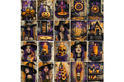 Witchy Junk Journal Printable Kit, a Seasonal Illustration by Nicole Branger Art (Thumbnail 9 of 16)