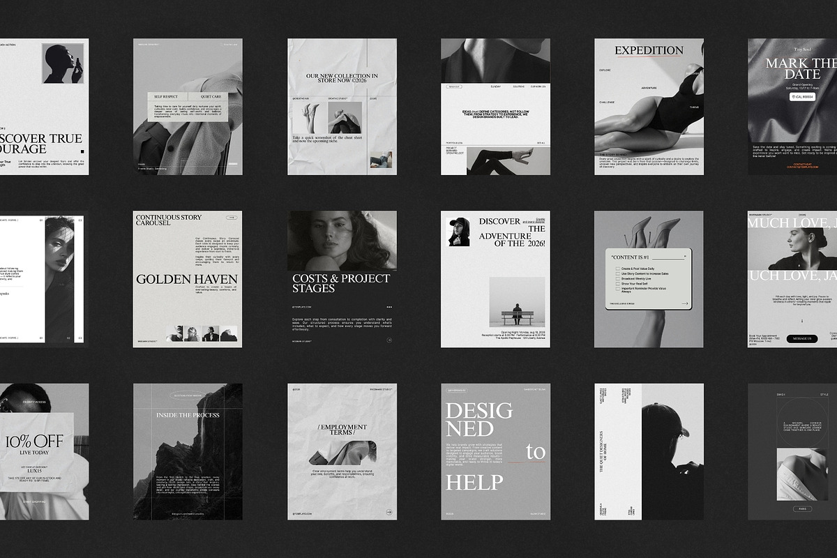 RIVA | Social Media Kit Bundle, a Social Media Template by Prapti Design (Photo 10 of 10)