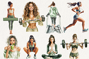 New Year New Me Clipart, an Illustration by NadiaTheronArt (Thumbnail 3 of 4)