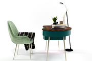 Home office 1311, a Furniture 3D Model by inDahouze (Thumbnail 8 of 11)