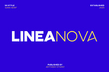 Linea Nova Sans Serif Family
