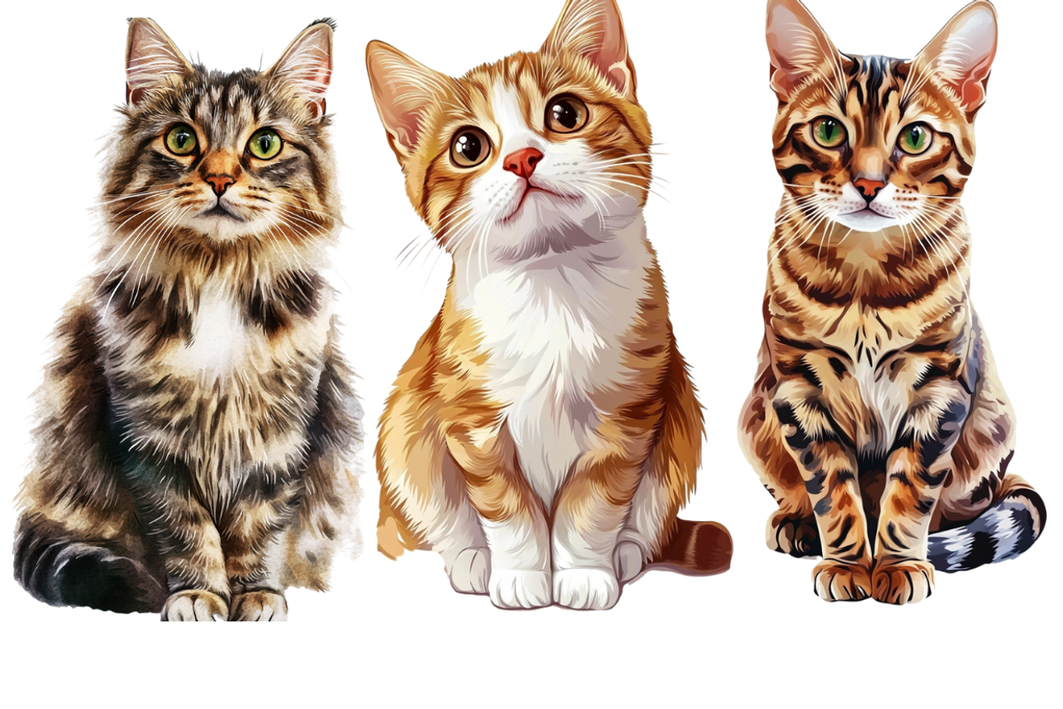 Watercolor Cat Breeds – Volume 1, an Animal Illustration by PrintHaven Designs (Photo 7 of 10)