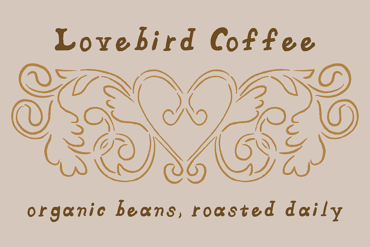 Renaissance Font & Graphics Set, a Handwritten Font by Liz Kohler Brown (Photo 2 of 28)