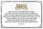 Harsh Typeface + Bonus, a Blackletter Font by Heybing Supply Co. (Thumbnail 3 of 5)