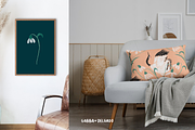 Cranes & Flowers PNG Patterns & Art, a Graphic by Gabba Delgado (Thumbnail 11 of 13)