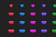 Pixel Game UI pack, an Object Graphic by KartInnka (Thumbnail 5 of 13)
