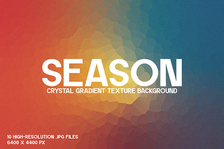 Season Crystal Gradient Texture