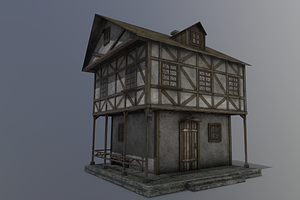 Medieval House A PBR