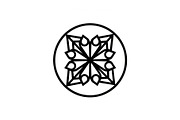 50 Geometric Mandala Vector Bundle, an Illustration by Designs_River (Thumbnail 25 of 51)