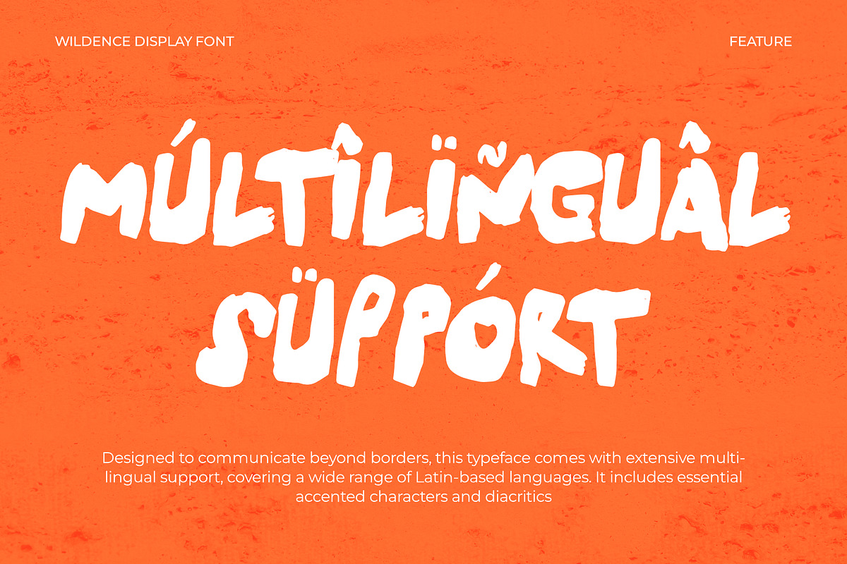 WILDENCE Organic Display, a Handwritten Font by Cruizy & Co (Photo 9 of 15)