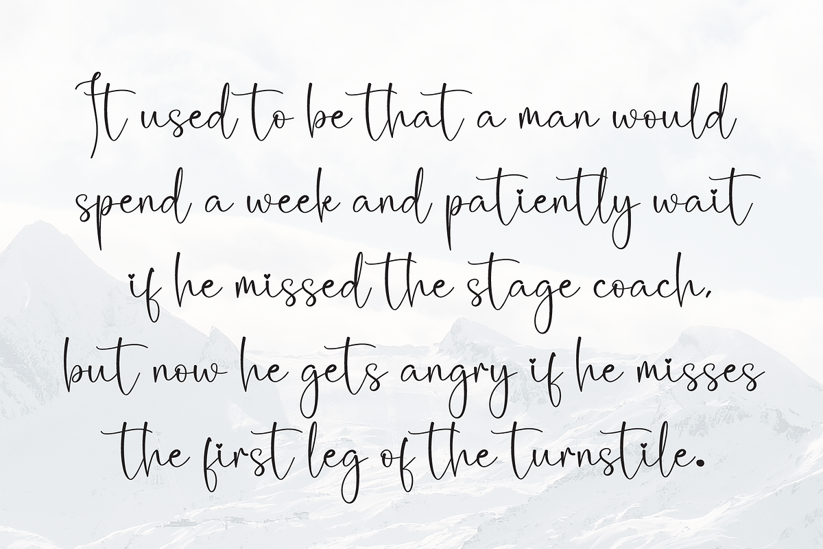 Butter Garlic | Script Font, a Handwritten Font by Scratchones (Photo 6 of 9)