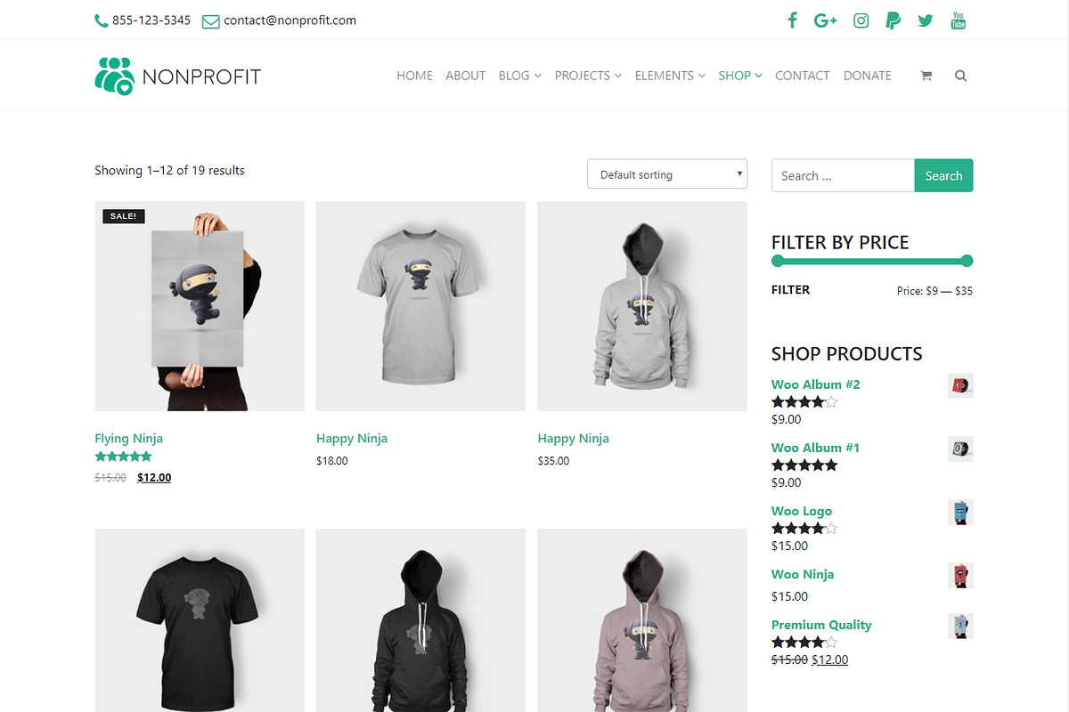 Nonprofit Charity WordPress Theme, a WordPress Template by Visualmodo (Photo 21 of 23)