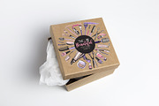 Beauty Salon Promo Cards & Patterns, a Work Illustration by Sopelkin (Thumbnail 5 of 9)