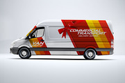 Van Mockup, an Advertising Mockup by Xtrahive (Thumbnail 2 of 2)