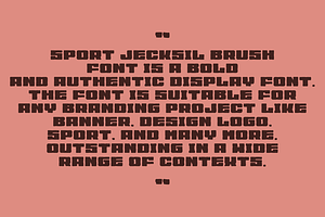 Sport Jecksil Brush