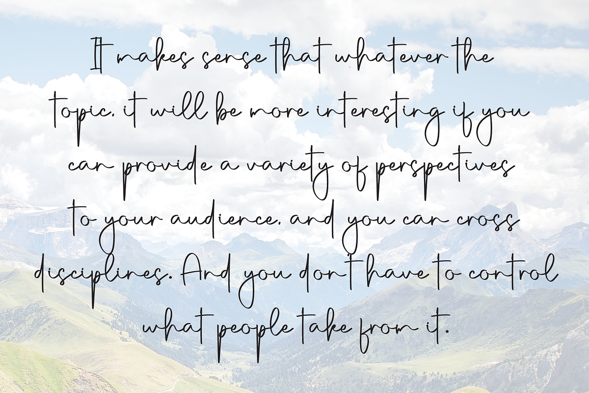 Smoothie | Script Font, a Handwritten Font by Scratchones (Photo 6 of 8)